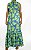 Vestido Longo Lança Perfume Azul Estampa - Imagem 1
