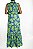 Vestido Longo Lança Perfume Azul Estampa - Imagem 3