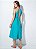 Vestido Le Lis Blanc Azul Turquesa - Imagem 3