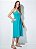 Vestido Le Lis Blanc Azul Turquesa - Imagem 2