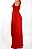 Vestido Longo Victor Dzenk Vermelho - Imagem 2