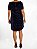 Vestido Curto Le Lis Blanc Azul Marinho Paetês - Imagem 3