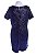 Vestido Curto Le Lis Blanc Azul Marinho Paetês - Imagem 5