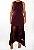 Vestido Le Lis Blanc Roxo Decote Gota Saia Renda - Imagem 3