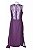Vestido Le Lis Blanc Roxo Decote Gota Saia Renda - Imagem 2