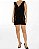 Vestido Curto Le Lis Blanc Preto Sem Mangas Detalhes Tachas - Imagem 3