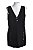 Vestido Curto Le Lis Blanc Preto Sem Mangas Detalhes Tachas - Imagem 1
