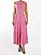 Vestido Longo Zara Rosa Claro - Imagem 1