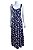 Vestido Longo Le Lis Blanc Azul Marinho Estampa Siri e Conchas - Imagem 5