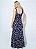 Vestido Longo Le Lis Blanc Azul Marinho Estampa Siri e Conchas - Imagem 3