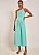 Vestido Le Lis Blanc Modelo Kimberly Linho Verde Tiffany - Imagem 2