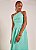 Vestido Le Lis Blanc Modelo Kimberly Linho Verde Tiffany - Imagem 3