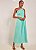 Vestido Le Lis Blanc Modelo Kimberly Linho Verde Tiffany - Imagem 1
