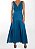 Vestido Longo Bobô Azul Petróleo - Imagem 4
