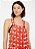 Vestido Animale Laranja Estampa Bolas com Top - Imagem 3