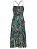 Vestido Animale Verde Estampado - Imagem 5