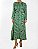 Conjunto Andrea Marques Saia Midi + Blusa Estampada Verde - Imagem 3