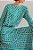 Conjunto Andrea Marques Saia Midi + Blusa Estampada Verde - Imagem 2