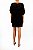 Vestido Curto Le Lis Blanc Preto Veludo e Renda - Imagem 2
