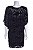 Vestido Curto Le Lis Blanc Preto Veludo e Renda - Imagem 4