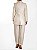 Conjunto Massimo Dutti Blazer + Calça Offwhite Risca de Giz - Imagem 3