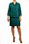 Conjunto Le Lis Blanc Tailleur Verde Bandeira Saia + Blazer Botões Dourados - Imagem 1
