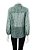 Blusa Ateen Azul Estampada de Seda - Imagem 6