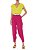 Blusa Le Lis Blanc Amarelo Neon Cropped - Imagem 3