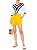 Short Animale Amarelo Alfaiataria - Imagem 5