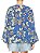 Blusa Animale Azul e Amarela Estampada - Imagem 5