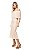 Vestido Tee Match Rosa Claro Midi Ombro a Ombro - Imagem 2