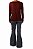 Blusa Eva Vinho Knit Tricot - Imagem 2