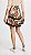 Saia Alice + Olivia Floral Fundo Preto - Imagem 4