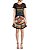 Saia Alice + Olivia Floral Fundo Preto - Imagem 5