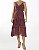 Vestido Ateen Roxo Fios Dourados - Imagem 2