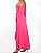 Vestido Longo BCBG Maxazria Rosa Seda - Imagem 2