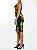 Vestido Dolce Gabbana Preto e Amarelo Crepe Floral - Imagem 6