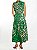 Vestido Eva Verde Estampado Onça - Imagem 3