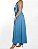 Vestido Eva Azul Listrado Longo - Imagem 2