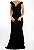 Vestido Iódice Preto Longo - Imagem 5