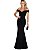 Vestido Iódice Preto Longo - Imagem 3