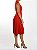 Vestido Karen Millen Coral Cavado Plissado - Imagem 2