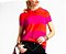 Blusa Kate Spade Rosa e Laranja Seda - Imagem 2