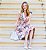 Vestido Kate Spade Rosa Claro Rodado Floral - Imagem 8