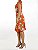 Vestido Le Lis Blanc Laranja Linho Floral - Imagem 2