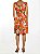 Vestido Le Lis Blanc Laranja Linho Floral - Imagem 3