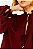 Blusa NV Modelo Vivian Marrom Seda - Imagem 3