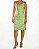 Vestido Silk Vilage Amarelo Floral Seda - Imagem 1
