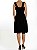 Vestido Zara Preto Botões Strass Tweed - Imagem 3