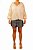 Blusa Ateen Branca com Bordado - Imagem 1